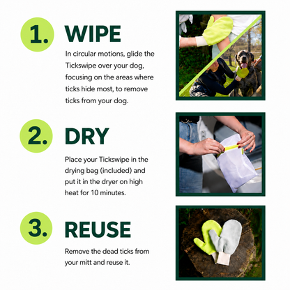 TickSwipe™ | Tick Removal Glove