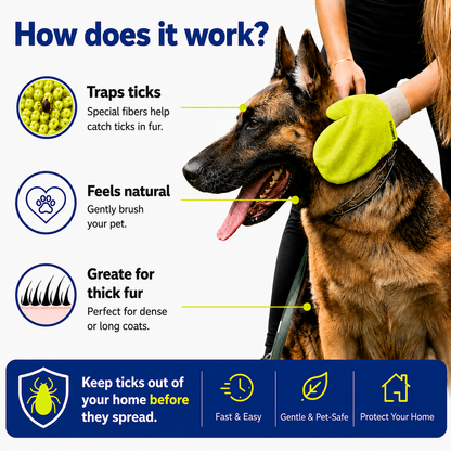TickSwipe™ | Tick Removal Glove